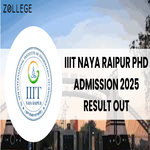 IIIT Naya Raipur PhD Admission 2025 Result Out